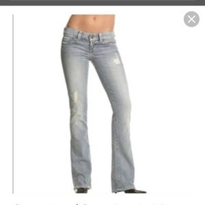 Guess DAREDEVIL BOOTCUT JEANS - Distressed Wash